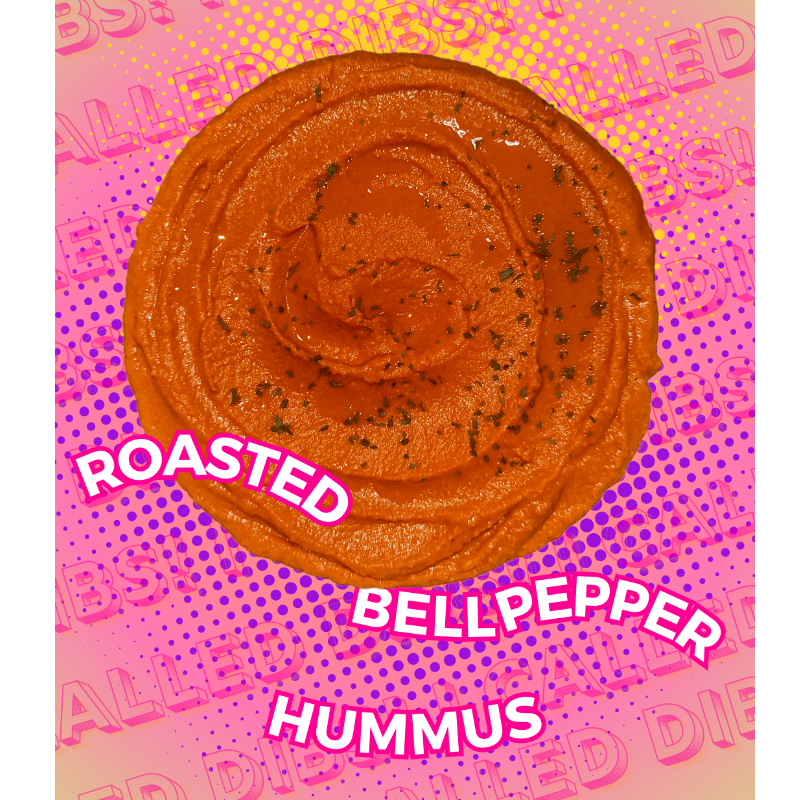 Roasted Bell Pepper Hummus Main Image